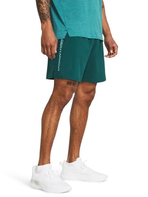 under armour teal loose fit shorts