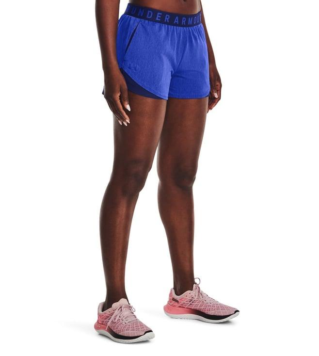 under armour train blue loose fit training shorts