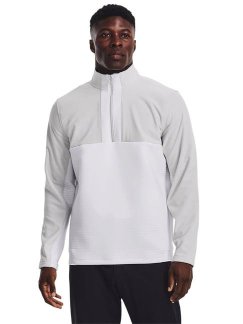 under armour white regular fit sweatshirt