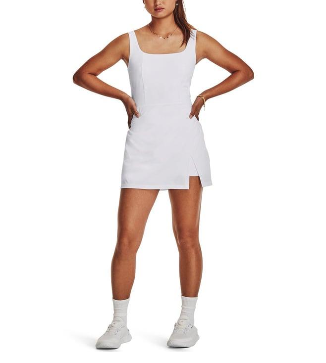 under armour white slim fit dresses