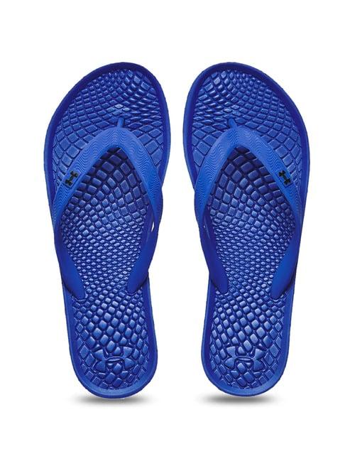 under armour women's atlantic dune blue flip flops