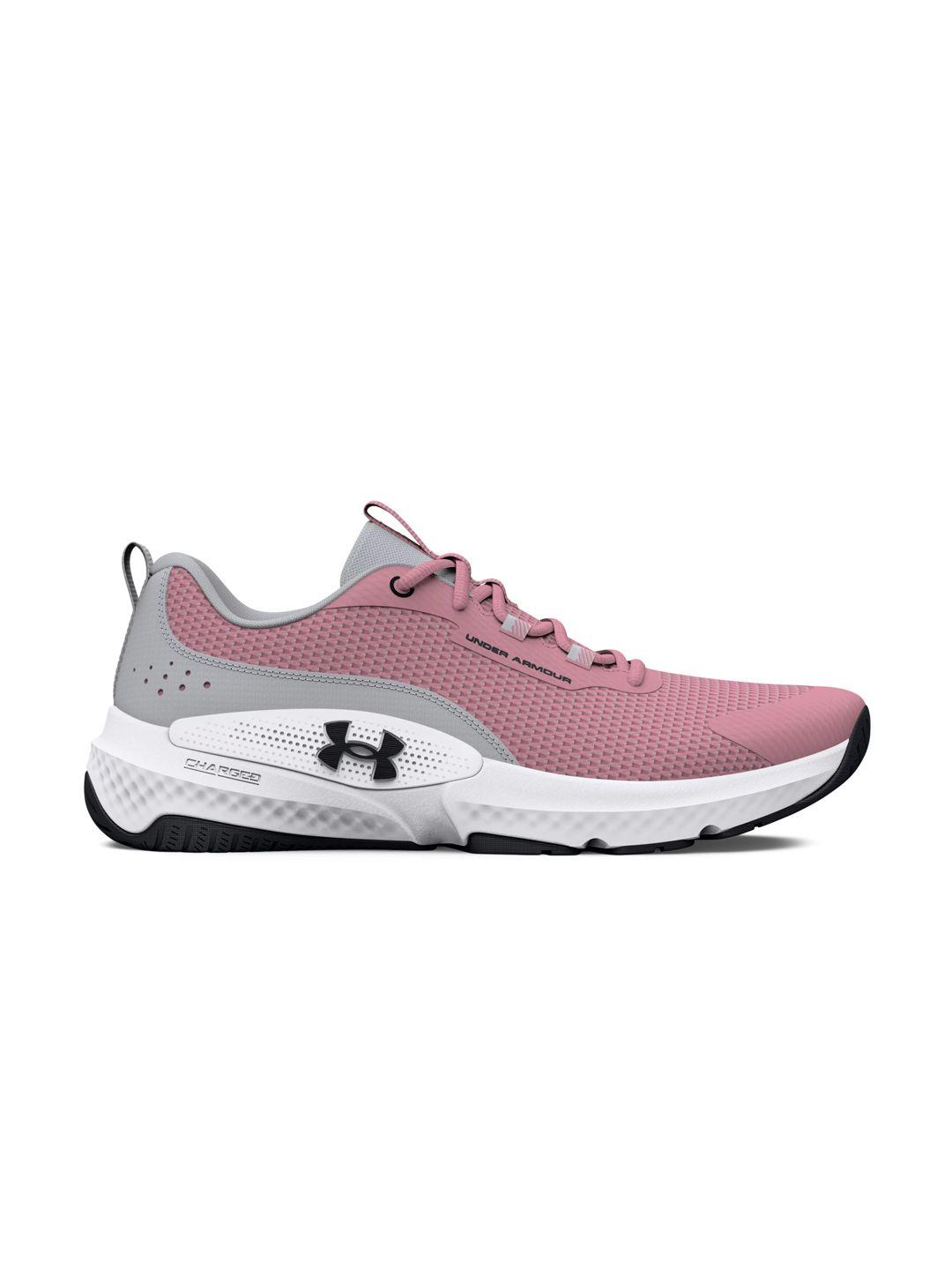 under armour women dynamic select textile training or gym non-marking shoes