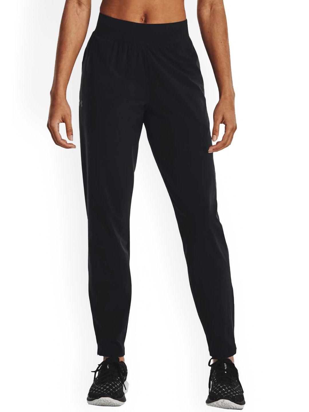 under armour women polyester mind-rise track pants