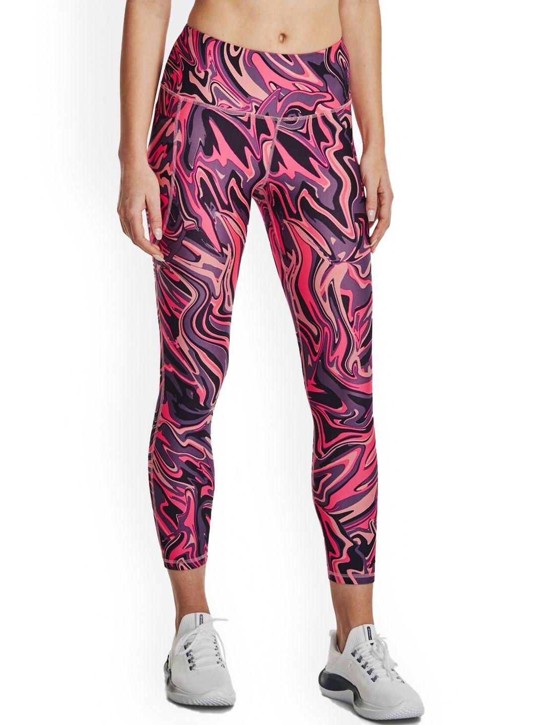 under armour women printed aop ankle-length tights