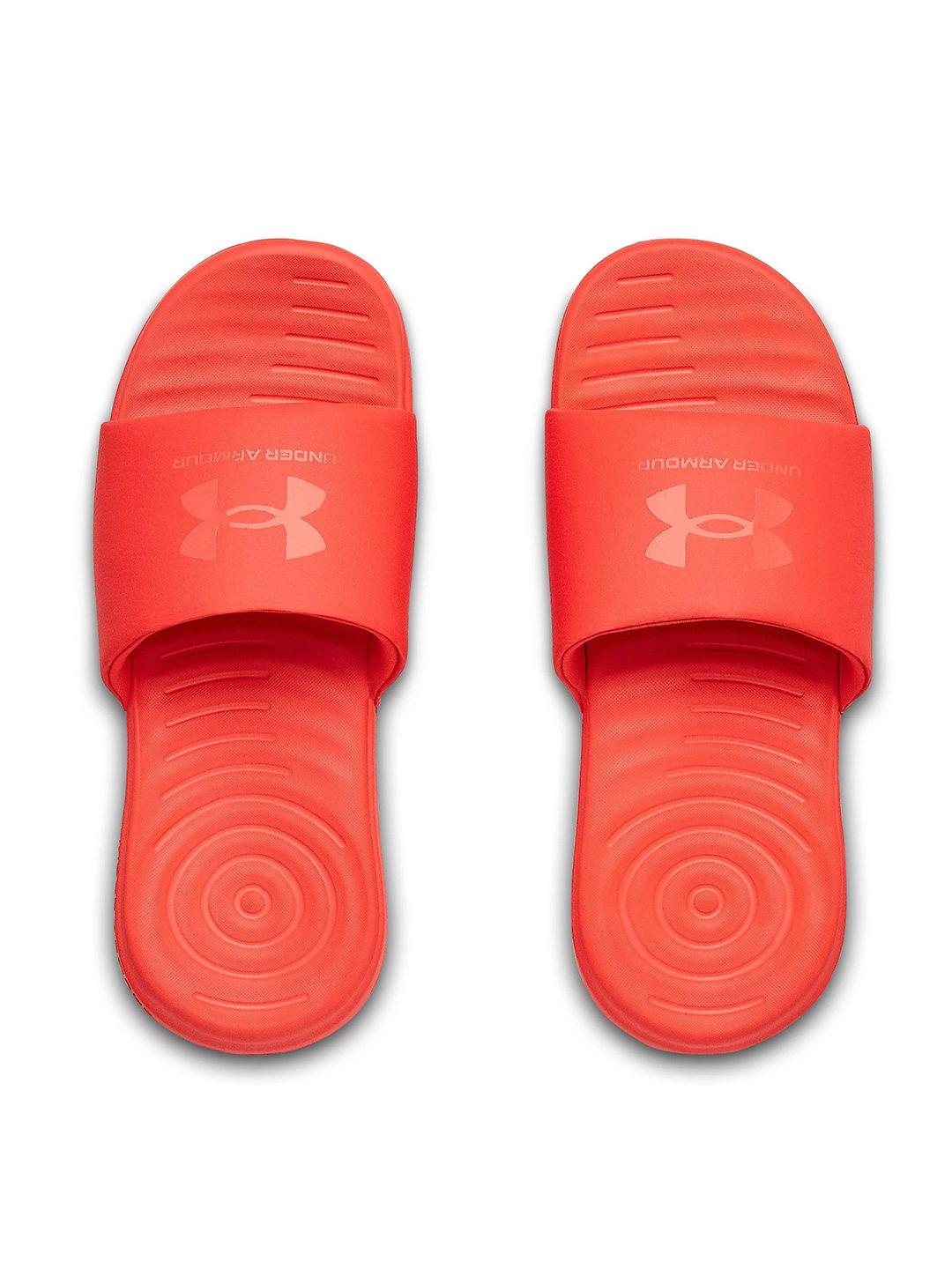 under armour women red ua ansa fix sl sliders