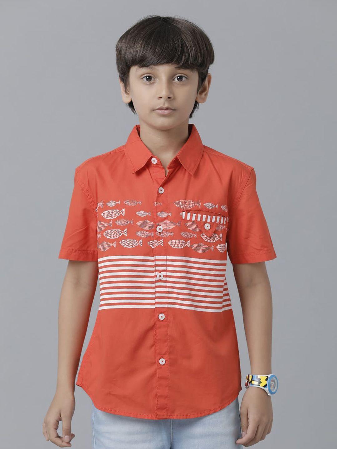 under fourteen only boys cotton casual shirt