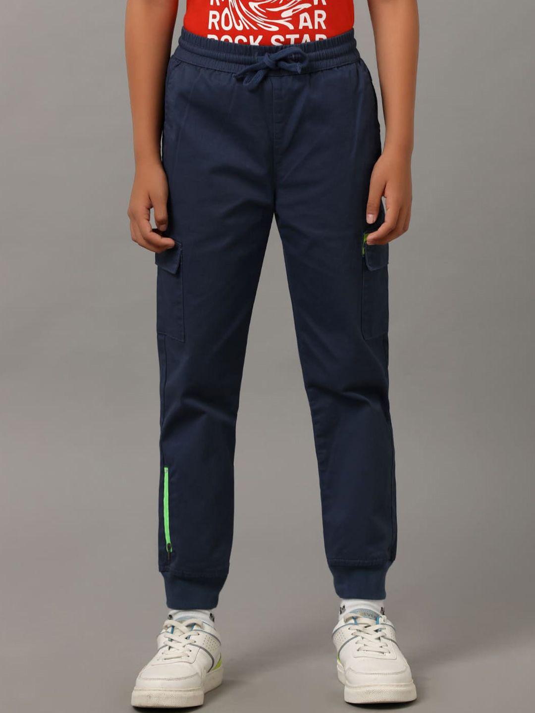 under fourteen only boys cotton joggers trousers