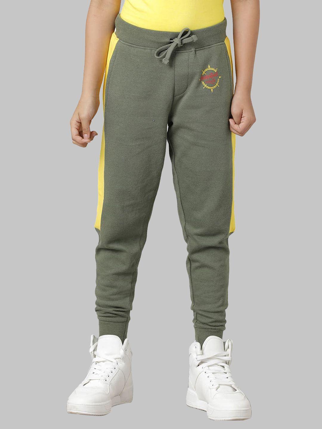 under fourteen only boys cotton slim fit joggers