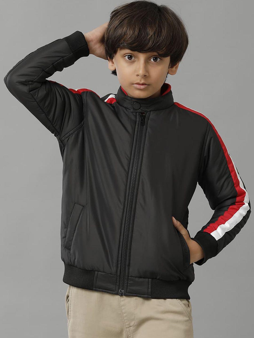 under fourteen only boys mock collar bomber jacket