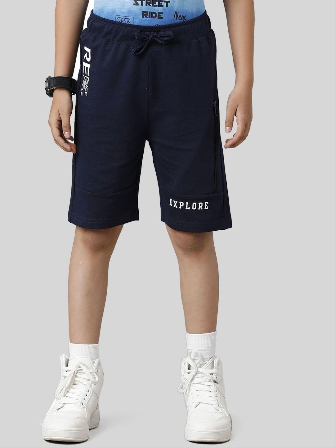 under fourteen only boys navy blue shorts