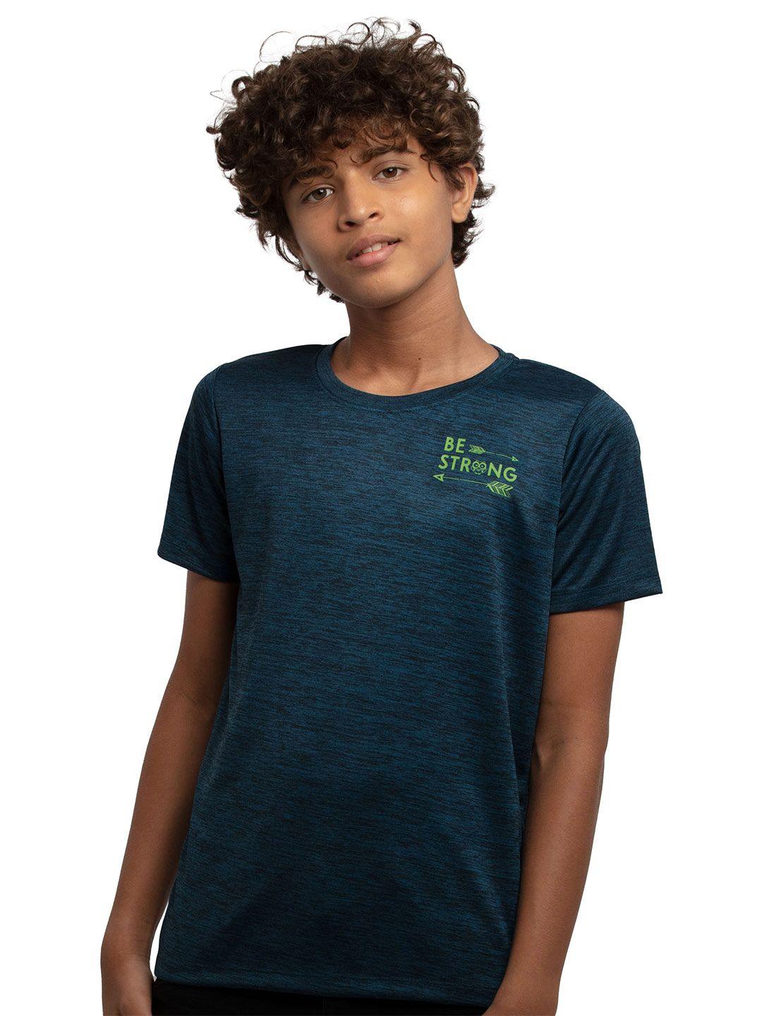 under fourteen only boys navy blue t-shirt