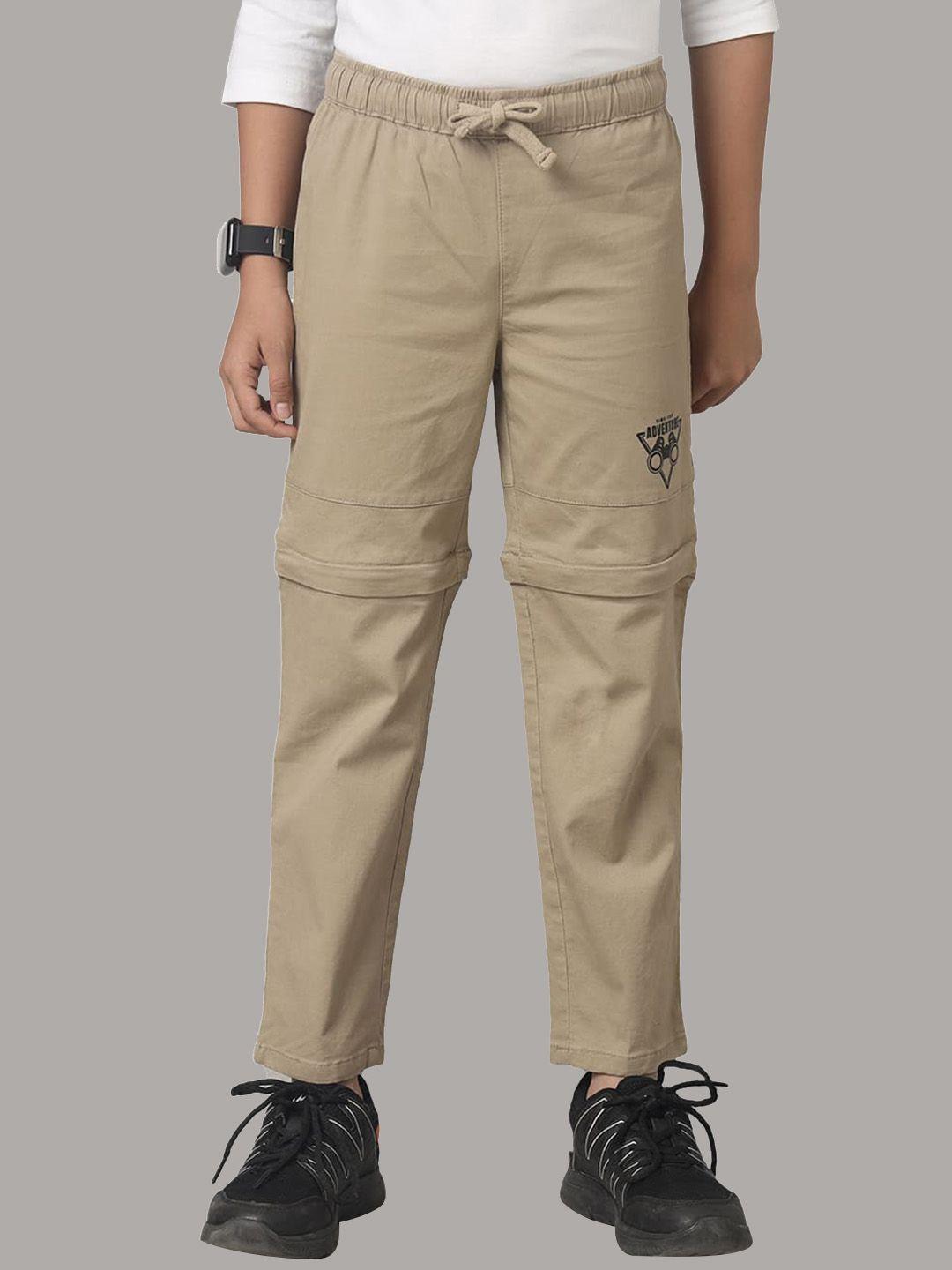 under fourteen only boys relaxed cotton cargos