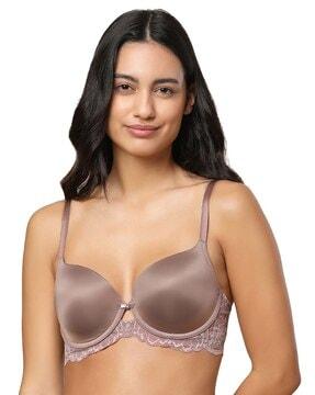 under-wired lightly-padded t-shirt bra