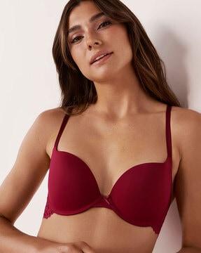 under-wired push-up bra