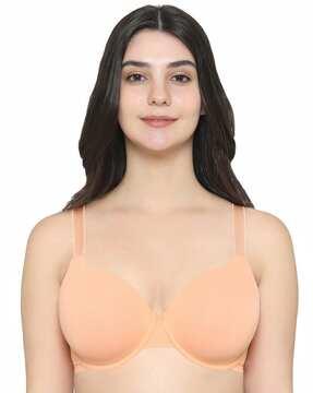 under-wired t-shirt bra with adjustable strap