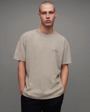 underground cotton oversized t-shirt with signature logo print