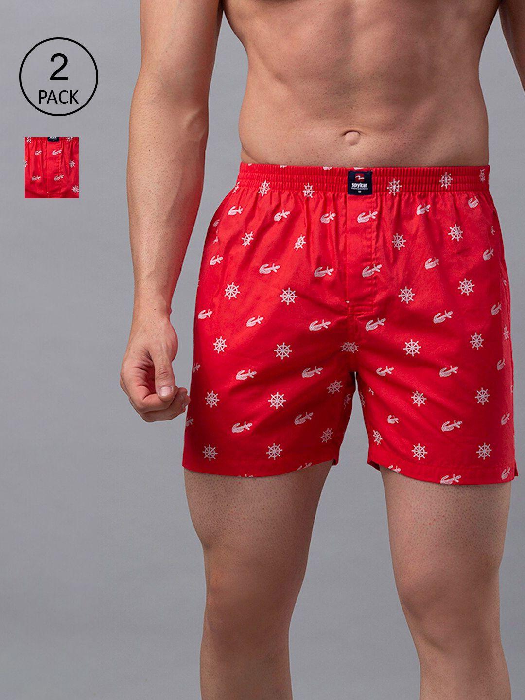 underjeans-by-spykar-men-pack-of-2-printed-pure-cotton-boxers-ujmbxpx0029004