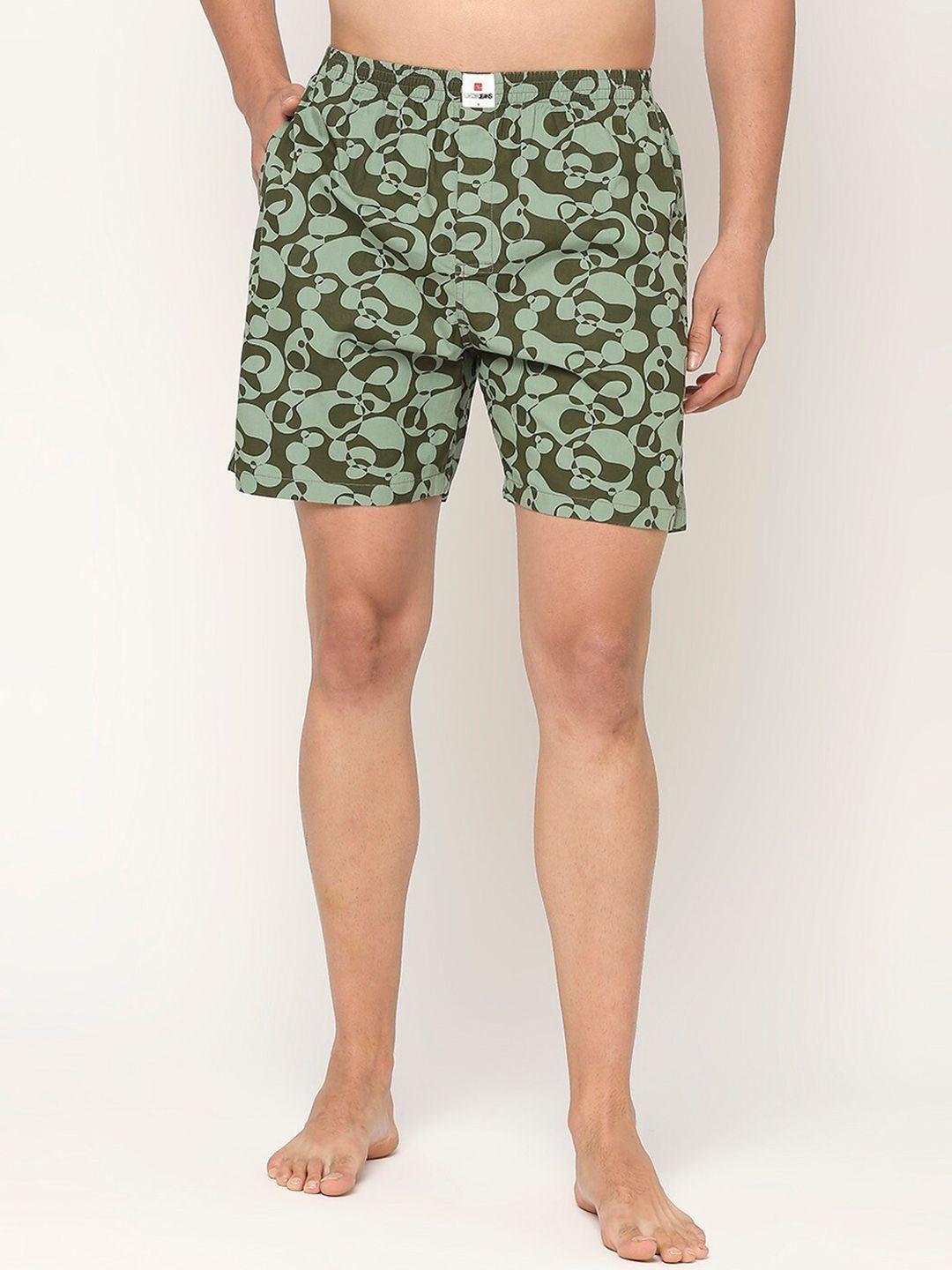 underjeans by spykar men printed cotton boxers- ujnpbx0049040