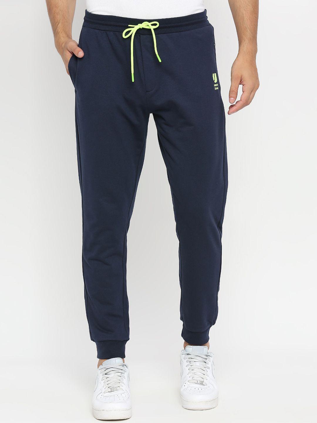 underjeans by spykar cotton joggers track pants