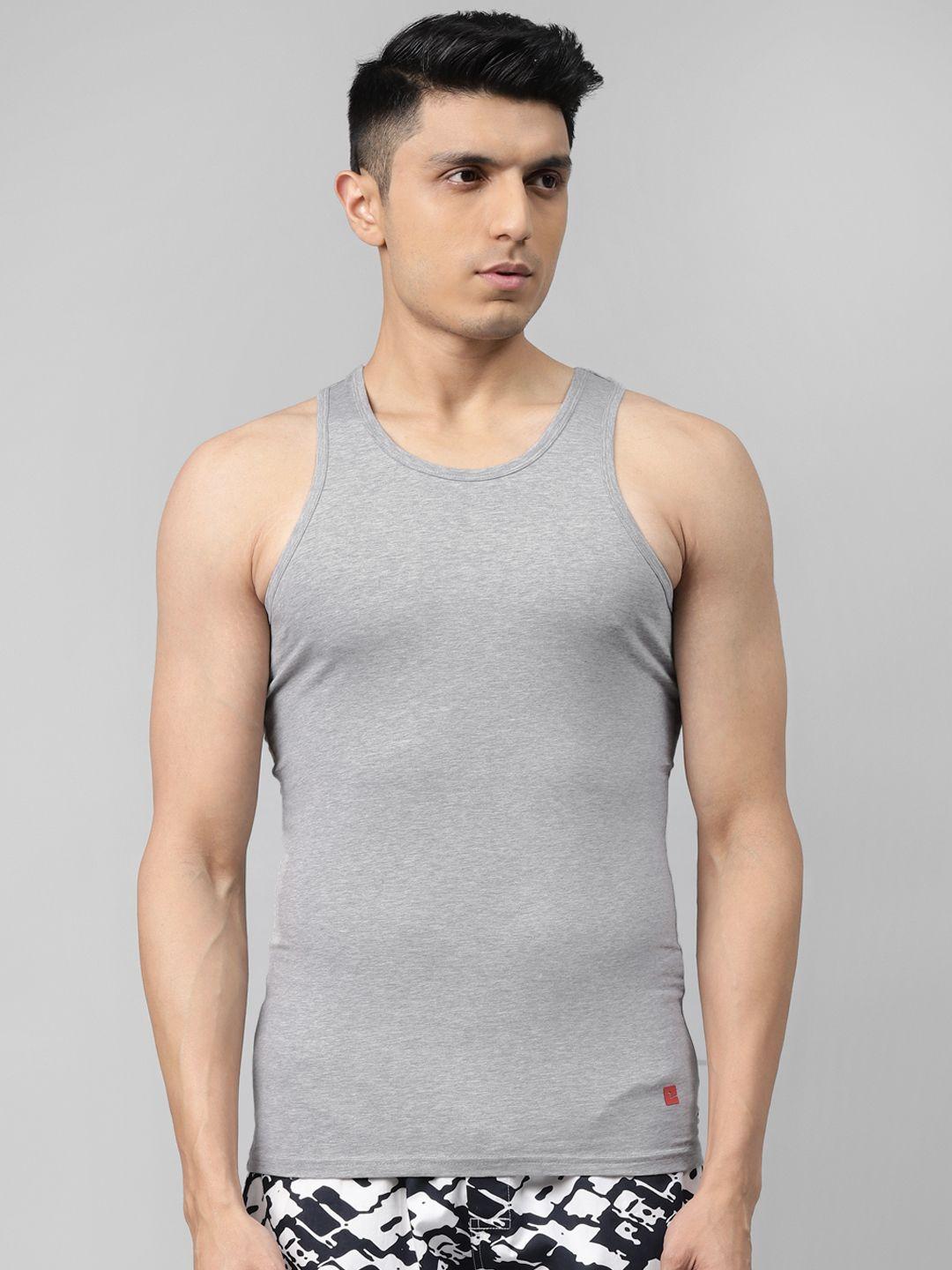 underjeans by spykar men cotton blend vest