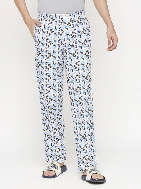 underjeans by spykar multicolor printed nightwear pyjamas