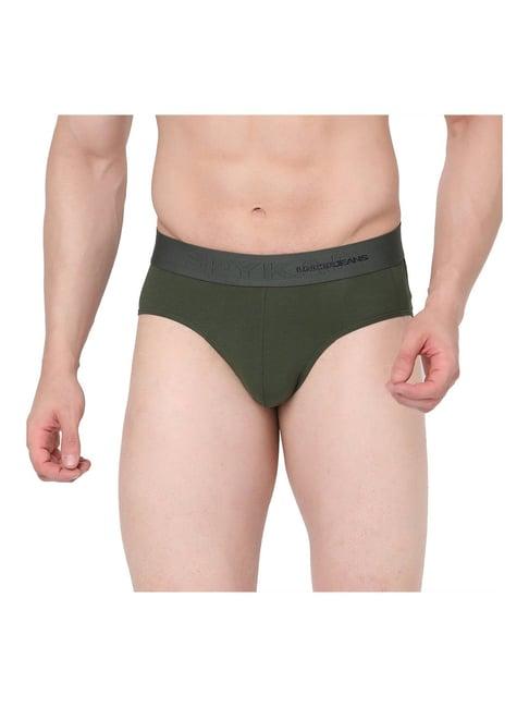 underjeans by spykar olive briefs