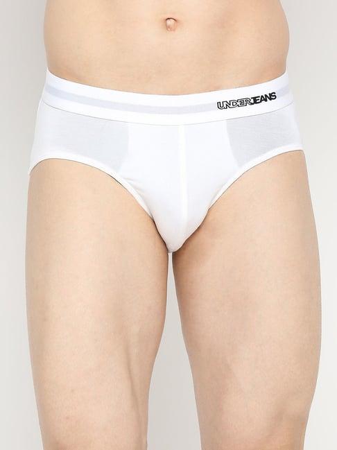 underjeans by spykar white briefs