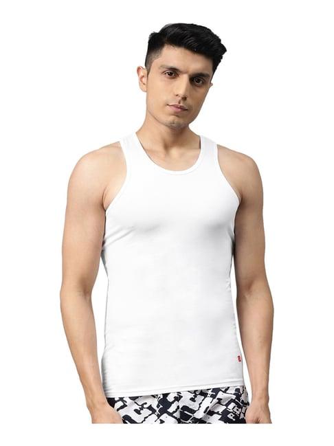 underjeans by spykar white vest