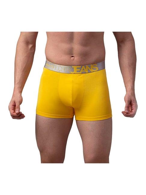 underjeans by spykar yellow trunks