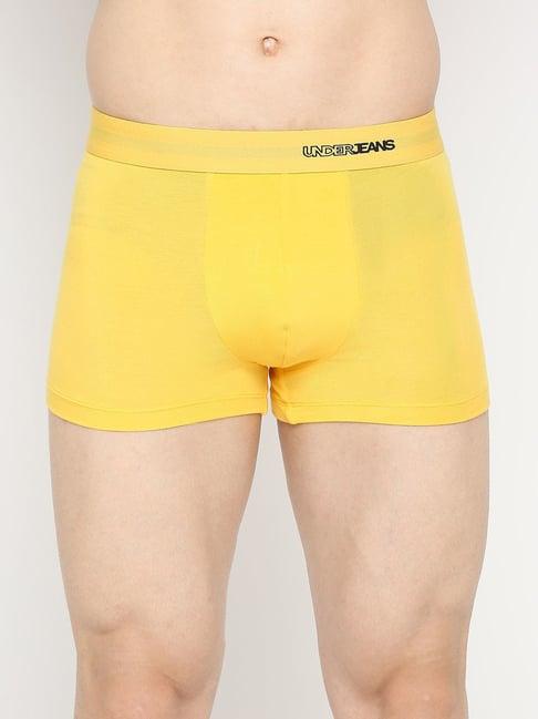 underjeans by spykar yellow trunks