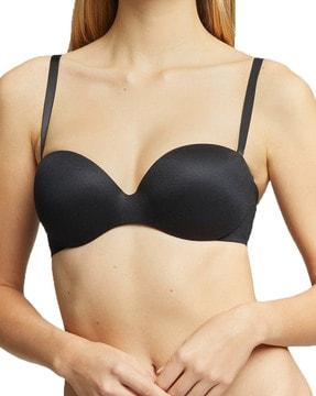 underwired lightly-padded bra