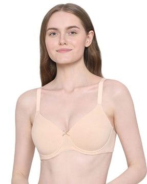 underwired lightly padded t-shirt bra