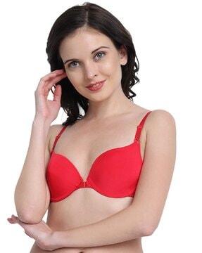 underwired push-up bra