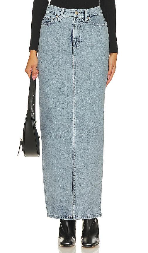 uniform maxi skirt