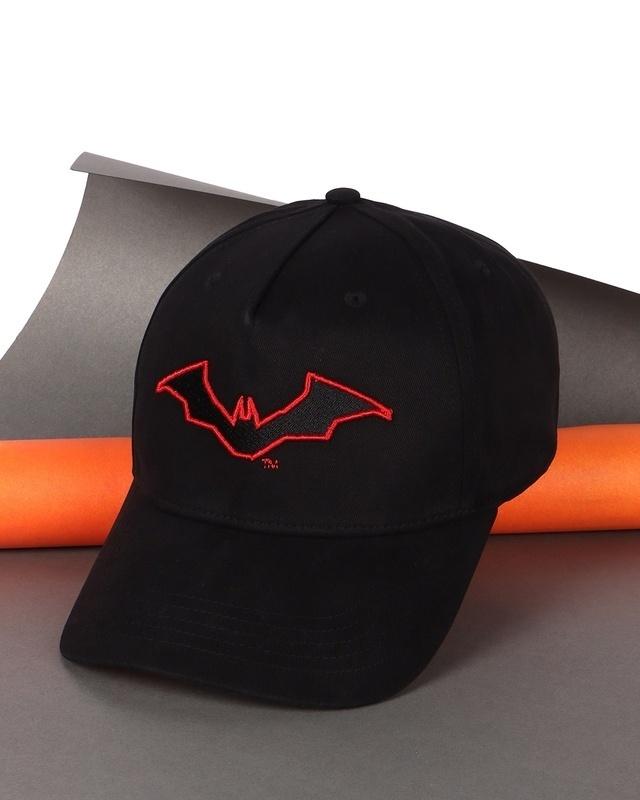 unisex black the batman printed baseball cap