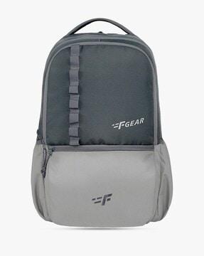 unisex brand print 14" laptop backpack