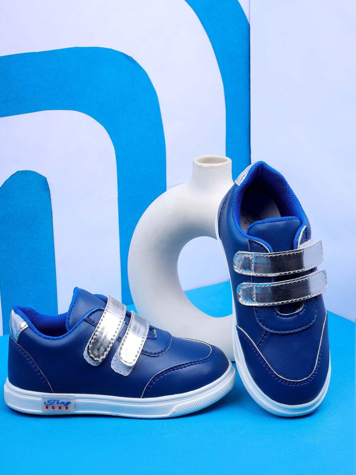 unisex double strap sneakers - blue