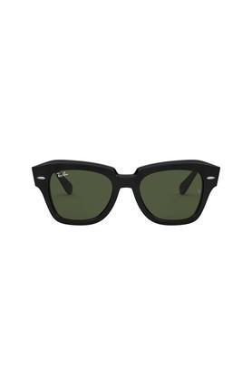 unisex full rim non-polarized square sunglasses - 0rb2186