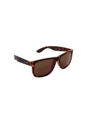 unisex full rim polarized rectangular sunglasses - ga6005c03