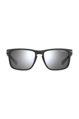 unisex full rim polarized rectangular sunglasses - pld 2088/s0vk
