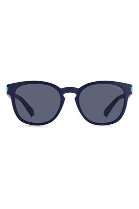 unisex full rim polarized round sunglasses - pld2129sfll