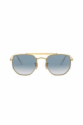 unisex full rim rectangle sunglasses - 0rb3648