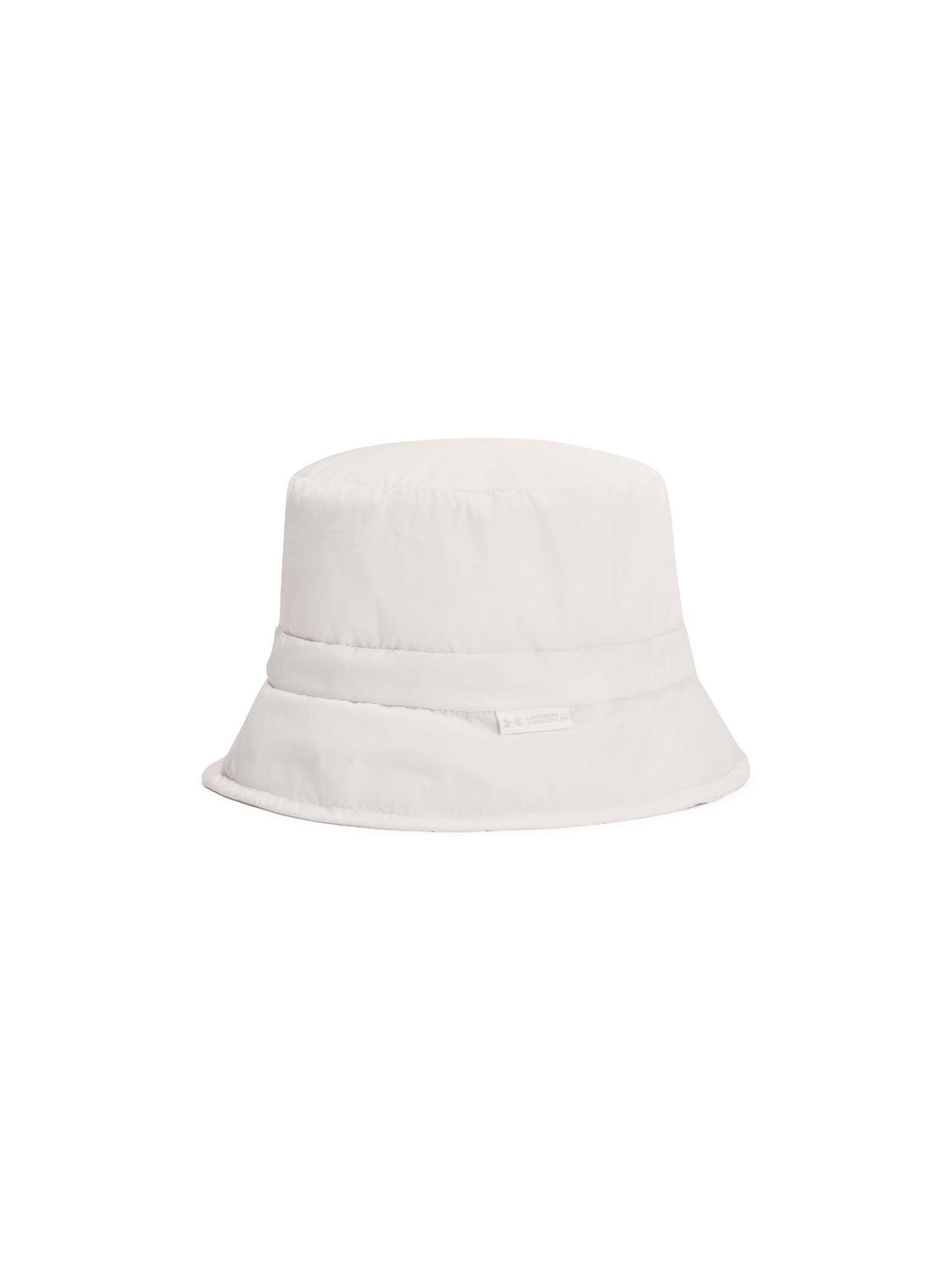 unisex insulated adjustable bucket hat - white