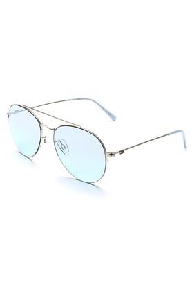 unisex metal non polarized lens aviator sunglasses - 1523