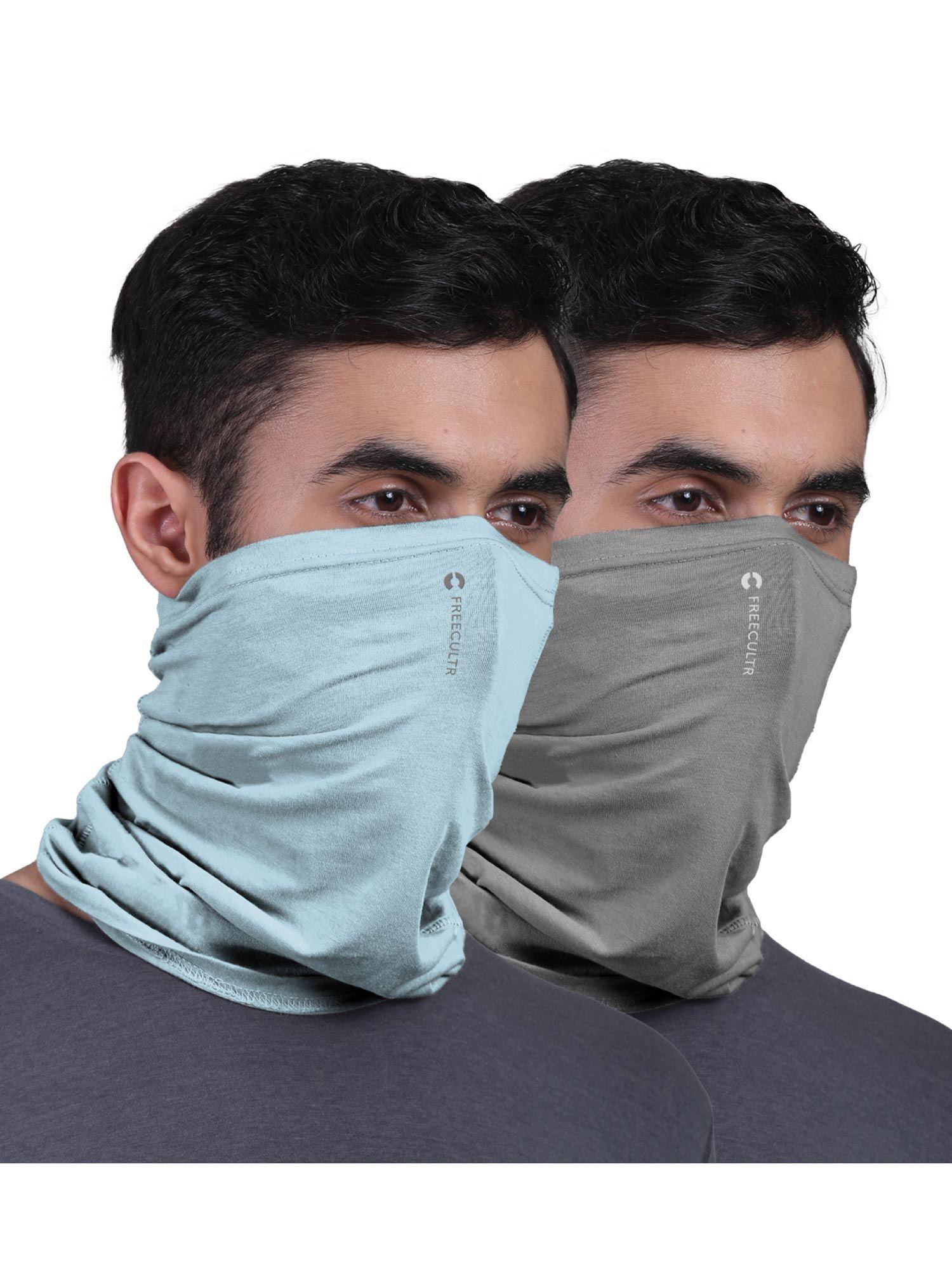 unisex plain bamboo bandana anti microbial multipurpose cloth face mask