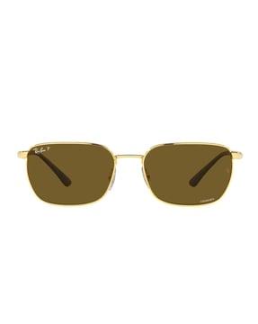 unisex polarized square sunglasses-0rb3684ch