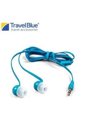 unisex reliable travel earphones - blue