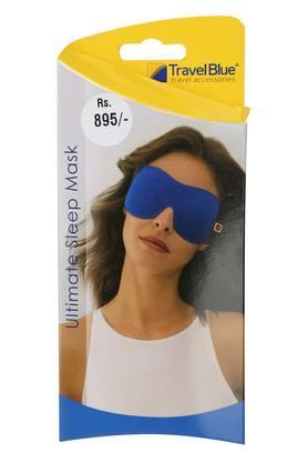 unisex solid eye mask - blue