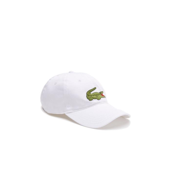 unisex white adjustable organic cotton twill cap