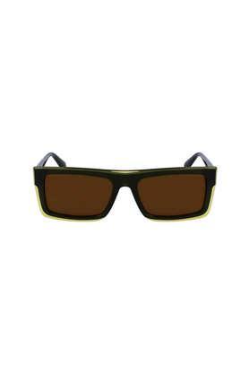 unisex's full rim non-polarized rectangular sunglasses
